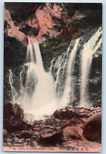 Cartão postal Nikko Japão cena da cachoeira Urami c1910 antigo não publicado comprar usado  Enviando para Brazil
