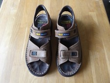 Herrensandalen sandalen braun gebraucht kaufen  Schwarzenberg