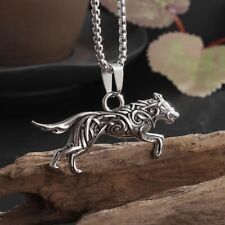 Collier pendentif loup d'occasion  Septfonds