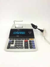 Calculadora eletrônica comercial impressão 12 dígitos SHARP EL-2630PIII, FUNCIONANDO comprar usado  Enviando para Brazil