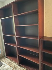 Ikea billy mahogany for sale  DORKING