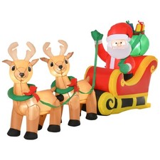 Homcom babbo natale usato  Assago