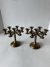 Vintage pair brass for sale  Scotch Plains