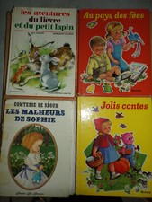 Livres enfants contes d'occasion  Saint-Vallier