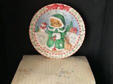 Cherished teddies plate for sale  COULSDON