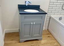 Burlington grey vanity for sale  LONDON