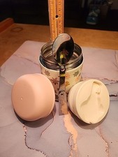 Frasco de comida de aço inoxidável com colher combinando. Recipiente a vácuo de parede dupla para alimentos comprar usado  Enviando para Brazil