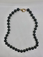 Collana onice nero usato  Roma