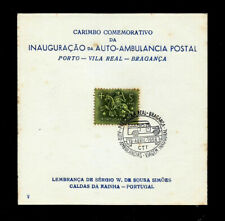 Usado, PORTUGAL-Carimbo comemorativo inauguração AMBULÂNCIA (Porto-Vila Real-Bragança). comprar usado  Enviando para Brazil