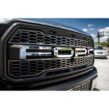 Kit de cartas de grade 'Ford' de aço inoxidável escovado para 2017 Ford F-150 SVT Raptor comprar usado  Enviando para Brazil
