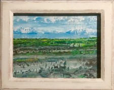 Quadro paesaggio dipinto usato  Novara