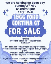 1966 ford cortina for sale 1966 ford cortina for sale  YORK