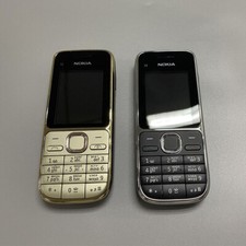 Nokia C Series C2-01 preto dourado desbloqueado hebraico inglês teclado bar telefone, usado comprar usado  Enviando para Brazil