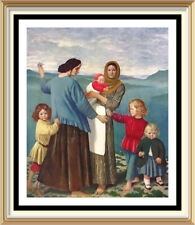Old 1929 lithograph for sale  CANNOCK