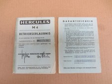 Betriebserlaubnis hercules mof gebraucht kaufen  Kleinkahl