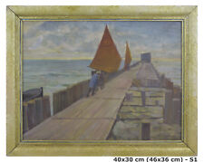 Quadro antico mare usato  Torino
