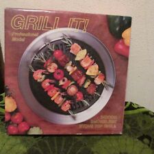 Novo Grill It! Grelha de fogão interna modelo profissional sem fumaça. Camping comprar usado  Enviando para Brazil