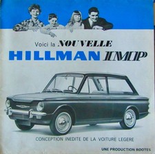 Hillman imp catalogue d'occasion  Rueil-Malmaison