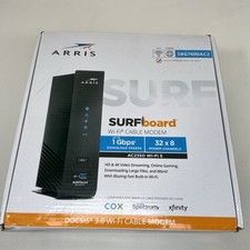 Usado, Modem a cabo ARRIS SURFboard SBG7600AC2 DOCSIS 3.0 e roteador Wi-Fi AC2350 comprar usado  Enviando para Brazil