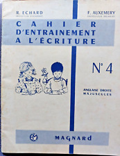 Cahier entraînement écriture d'occasion  Capendu