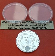 Usado, 12 EUROS 2004 PLATA SC España @NO BOLSA SI CAPSULA@ BODA REAL FELIPE VI LETIZIA comprar usado  Enviando para Brazil