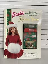 2000 Barbie Holiday Show Storybook Colar e Caixa de Presente Mini Kit de Artesanato -Completo comprar usado  Enviando para Brazil