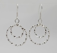 Twisted circlets dangle for sale  Bradley