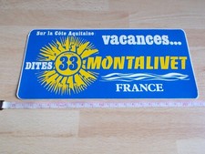 Sticker montalivet aquitaine d'occasion  Expédié en Belgium