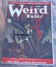 SKELETON COVER WEIRD TALES MAY 1946 VG/NF PULP SCIENCE FICTION COMIC segunda mano  Embacar hacia Mexico