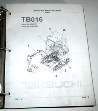 Takeuchi tb016 excavator d'occasion  Expédié en Belgium