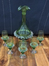 Venetian glass green for sale  La Grange