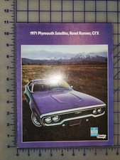 1971 plymouth brochure for sale  Suffolk
