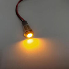 Luz indicadora de painel piloto à prova d'água de metal LED 6/8/10/12/14mm com fio 3-220V comprar usado  Enviando para Brazil