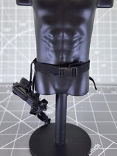 Cinto preto escala 1/6 BAM com bolsa, coldre de perna caída e pistola comprar usado  Enviando para Brazil