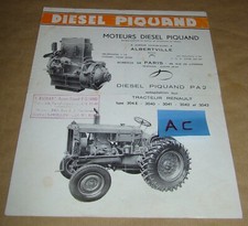 Moteur piquand tracteur d'occasion  Gannat