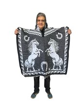 Mexican poncho hood for sale  El Paso