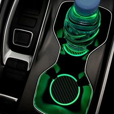 2x Suporte para Copo de Carro Luz Noturna Tapete Drink Coaster Decoração Acessórios Interiores comprar usado  Enviando para Brazil
