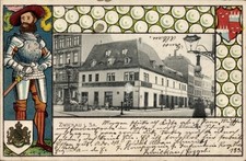 Präge wappen passepartout gebraucht kaufen  Berlin