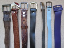 Bundle assorted belts for sale  RETFORD