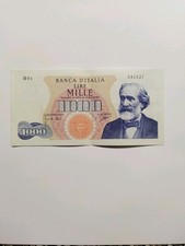Banconota mille lire usato Banconota mille lire usato  Zanica