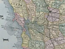 Vintage 1887 california for sale  Augusta