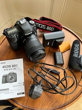 Eos 80d camera for sale  NEWCASTLE UPON TYNE