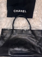 Bolsa tote Chanel preta caviar comprar usado  Enviando para Brazil