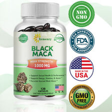 120 pièces Maca noire 1000 mg - booster de testostérone, énergie et comprar usado  Enviando para Brazil