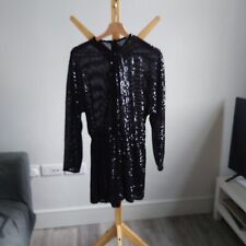 Zara black playsuit for sale  LONDON