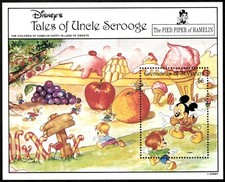 Św. Wincenty - Disney, Opowieści wuja Scrooge'a, Pied Piper, Kraina Słodyczy - MNH na sprzedaż  Wysyłka do Poland