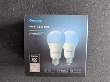 Pacote com 2 lâmpadas inteligentes Govee WiFi e Bluetooth lâmpadas LED RGBWW mudança de cor comprar usado  Enviando para Brazil