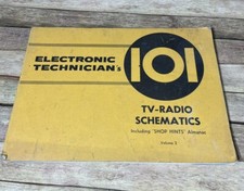 Rádio TV manual 1957 Electronic Technician 101, usado comprar usado  Enviando para Brazil