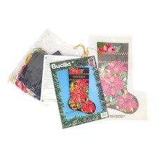 Bucilla poinsettia tapestry for sale  Marietta