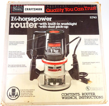 Craftsman router 2hp for sale  North Richland Hills